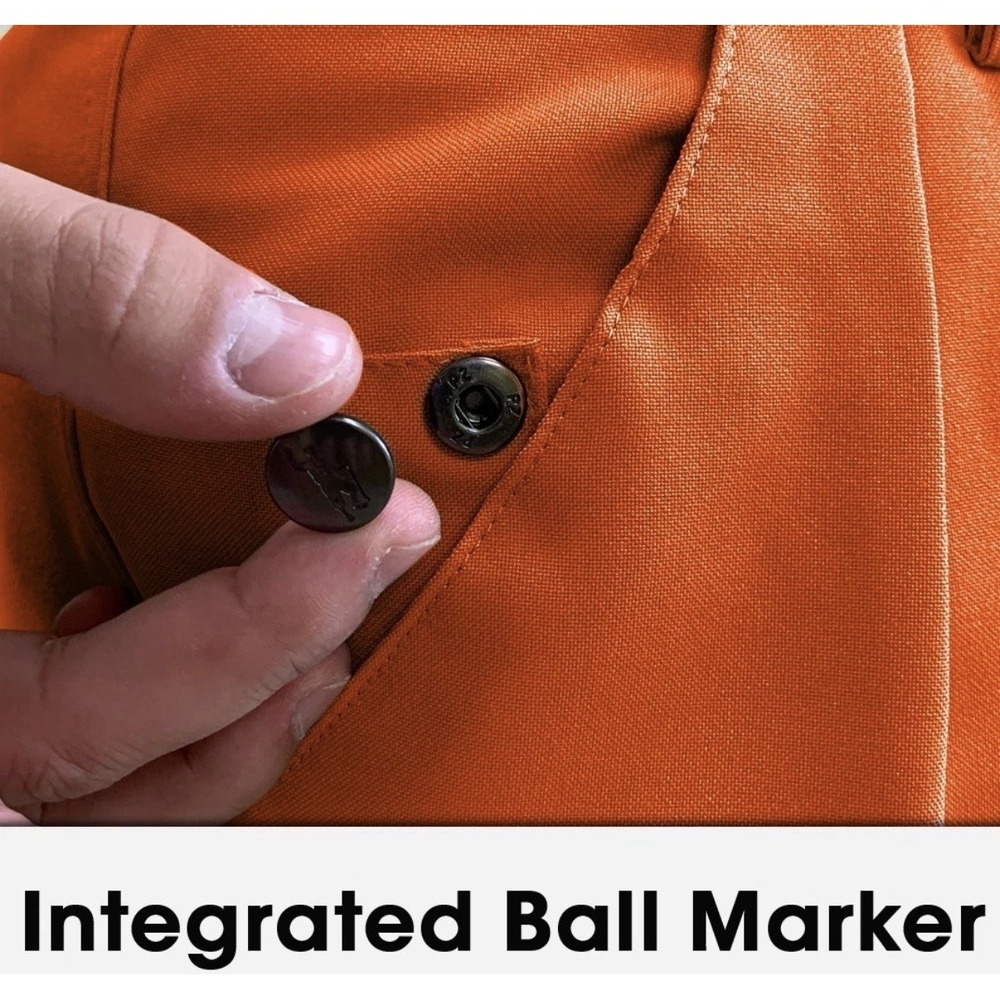 GolfKnickers.com Mens Pants 30 Classic Golf Polyester Retro Golfing Ball Marker - Picture 8 of 13